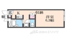 レオパレスシェルクール間取り図面