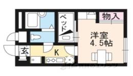 レオパレスシェルクール２間取り図面