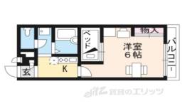 レオパレスラ・リッシュ間取り図面