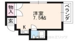 タウンハイツ白川間取り図面