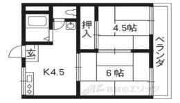ハイツ北浦間取り図面