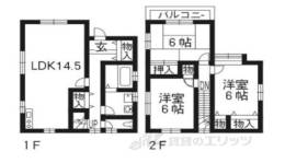 貸家間取り図面