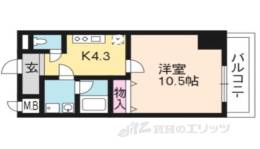CITY SPIRE浜大津駅前間取り図面