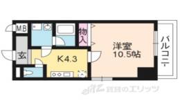 CITY SPIRE浜大津駅前間取り図面