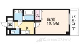 CITY SPIRE浜大津駅前間取り図面