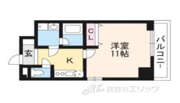 CITY SPIRE浜大津駅前間取り図面