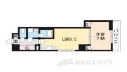 CITY SPIRE浜大津駅前間取り図面