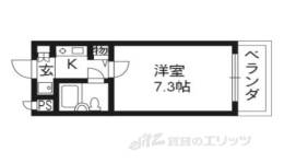 ＤＥＴＯＭ－１西陣２間取り図面