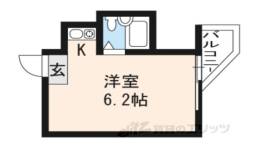 朝日プラザ四条大宮間取り図面