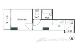 明治館にしき間取り図面