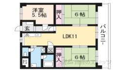 オウミ住宅ビル間取り図面