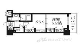 レジディア御所東間取り図面