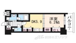 レジディア御所東間取り図面