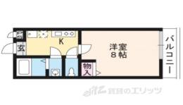 フラッティ京都御所北間取り図面