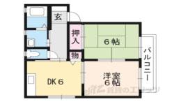 レジデンスＴＫ　Ｃ間取り図面