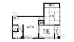 マンションつづき間取り図面