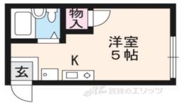 フローラル上花山間取り図面