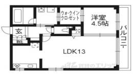 メイゾン六波羅間取り図面