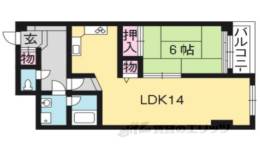 レトロマンション３間取り図面