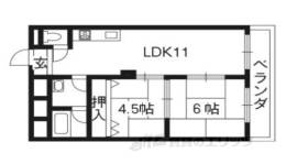 吉祥院ガーデンハイツＥ棟間取り図面