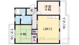 栗東ハイツＢ棟間取り図面
