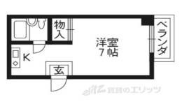 ヴィラ岸本間取り図面
