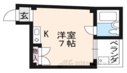 ヴィラ岸本間取り図面