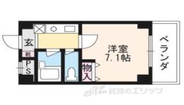 リバティ東大路間取り図面