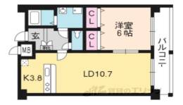 ＨＦ四条河原町レジデンス間取り図面