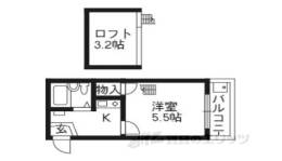 ケーズ山科間取り図面