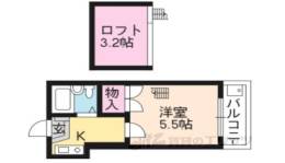 ケーズ山科間取り図面