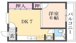 五条グリーンハイツ間取り図面