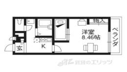 レオパレスおおやぶ間取り図面