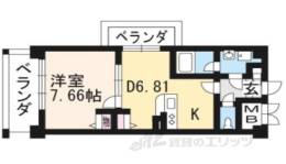 コンフォーレ栗栖野間取り図面