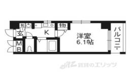 エステムプラザ京都五条大橋間取り図面