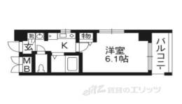 エステムプラザ京都五条大橋間取り図面