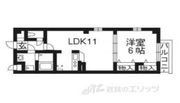 サニーコンフォート北山間取り図面