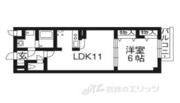 サニーコンフォート北山間取り図面