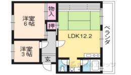 コーポ近江間取り図面