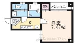 仁王門マンション間取り図面