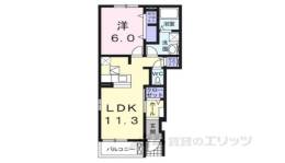 Ｃａｓａ・ｐｌａｃｉｄｏ　１間取り図面