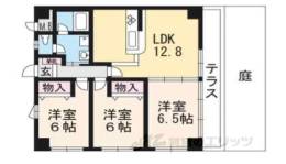トゥエルヴ宝ヶ池間取り図面