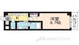 ティーズ・カサ北白川間取り図面