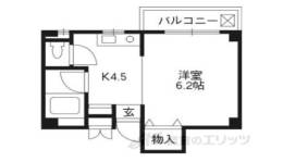 ルアナ北大路下鴨間取り図面