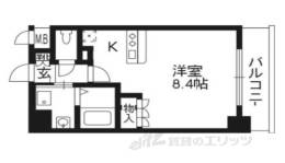エスリード烏丸五条駅前間取り図面