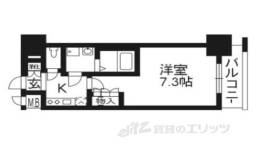 エスリード烏丸五条駅前間取り図面