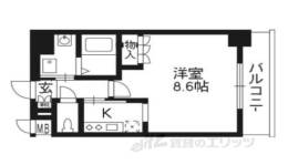 エスリード烏丸五条駅前間取り図面