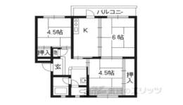久御山団地31号棟間取り図面