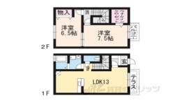 レストヴィラージュＡ棟間取り図面