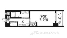 エイペックス京都東山三条間取り図面